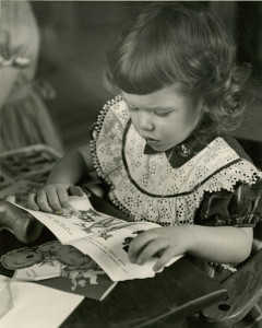 When I was two.